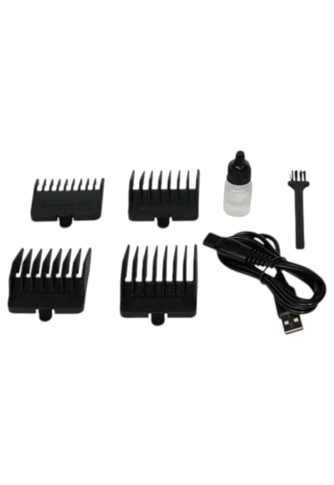 Cortadora de Cabello Inalámbrica Alpha Style Barber Shop ED-6