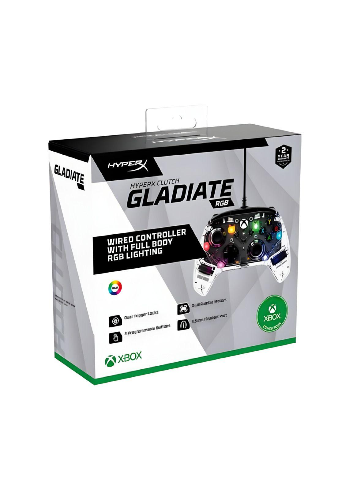 Gamepad Wired HyperX Clutch Gladiate RGB Multiplataformas-0