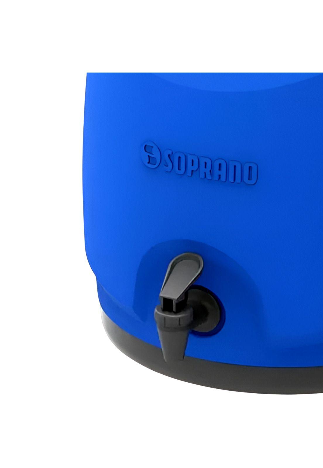 Maxi Termo 12 Litros Soprano Azul para Agua Fria y Caliente-4