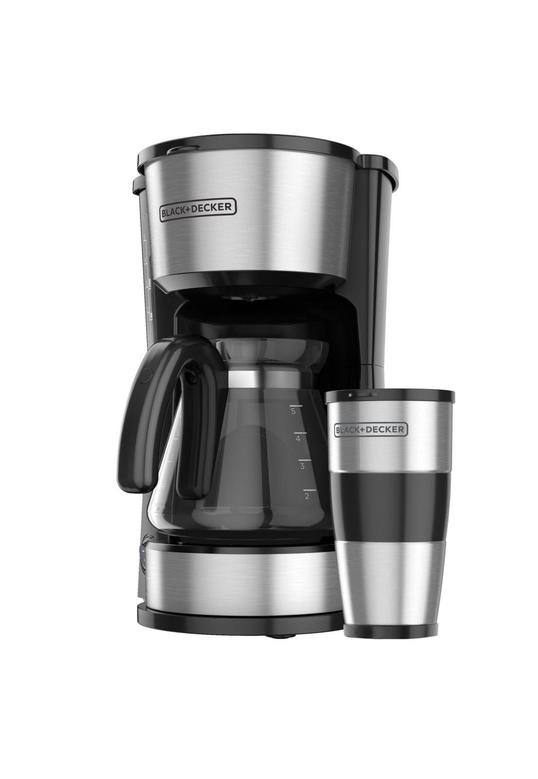 Cafetera Black + Decker 4 En 1 para 5 Tazas + Filtro Permanente-1