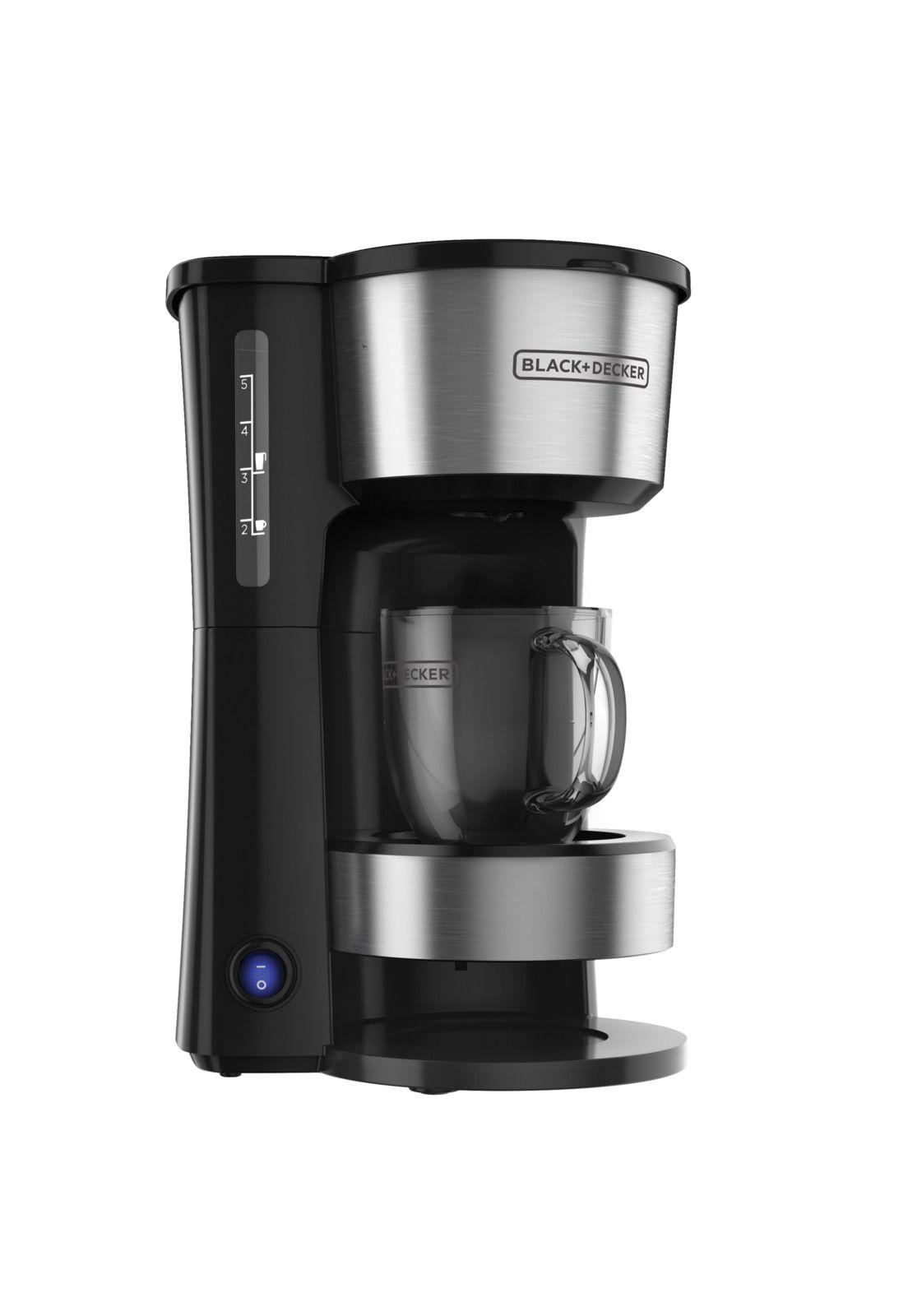 Cafetera Black + Decker 4 En 1 para 5 Tazas + Filtro Permanente-2