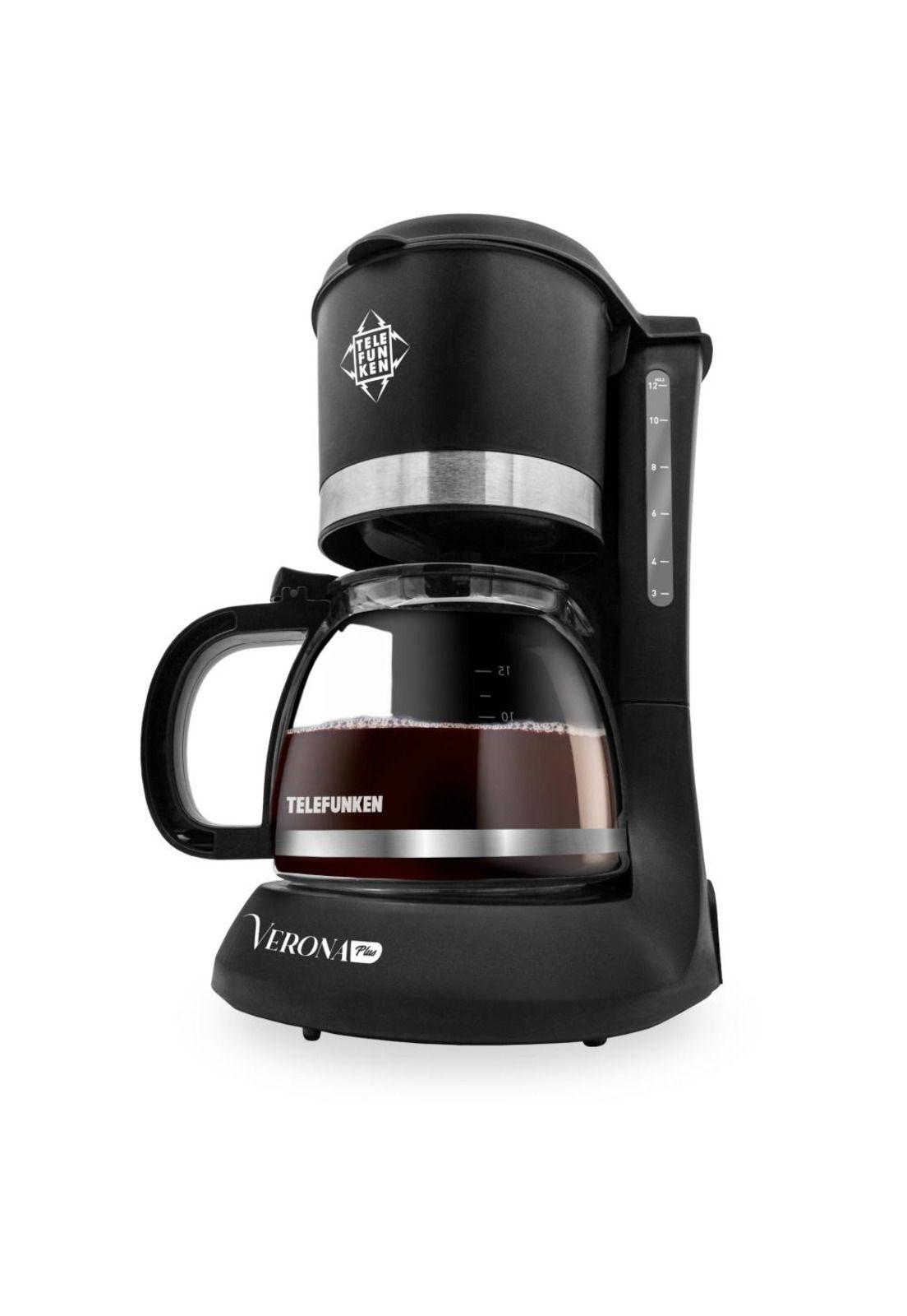 Cafetera Eléctrica Keep Warm Verona Plus 1.2L Filtro Lavable-2