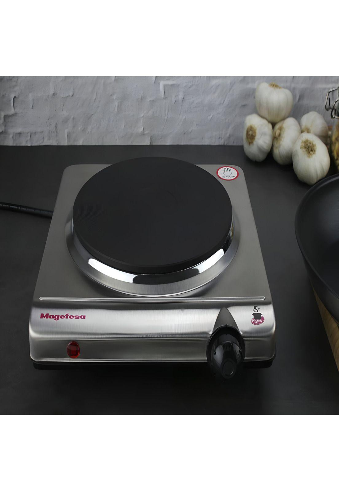 Encimera Eléctrica Magefesa Inoxidable MGF8013 1500W Single-2