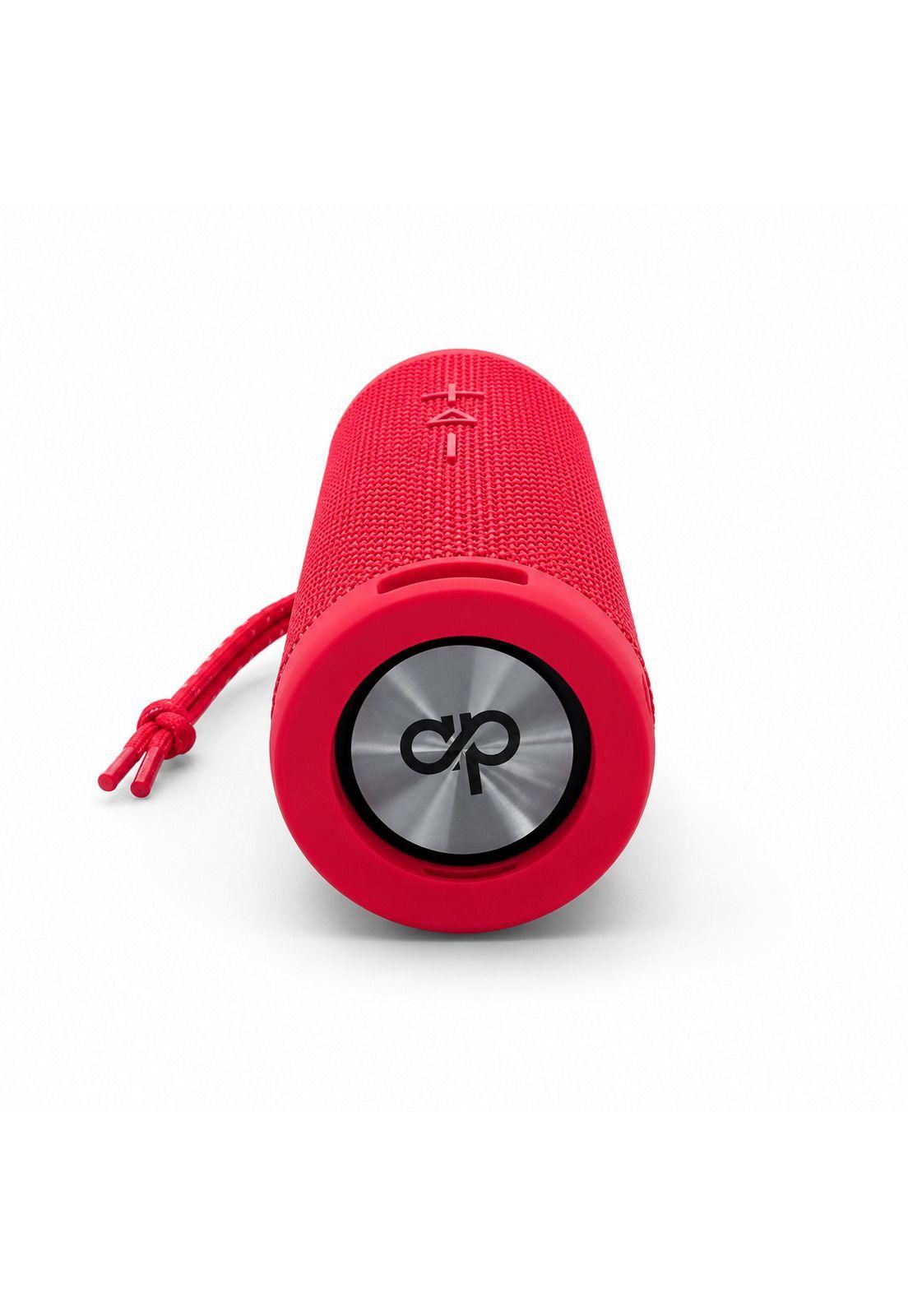 Parlante Portátil Bluetooth TWS Iluminación RGB  10W Rojo 12Hrs-5