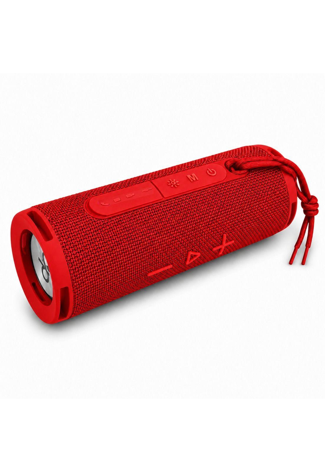 Parlante Portátil Bluetooth TWS Iluminación RGB  10W Rojo 12Hrs-8