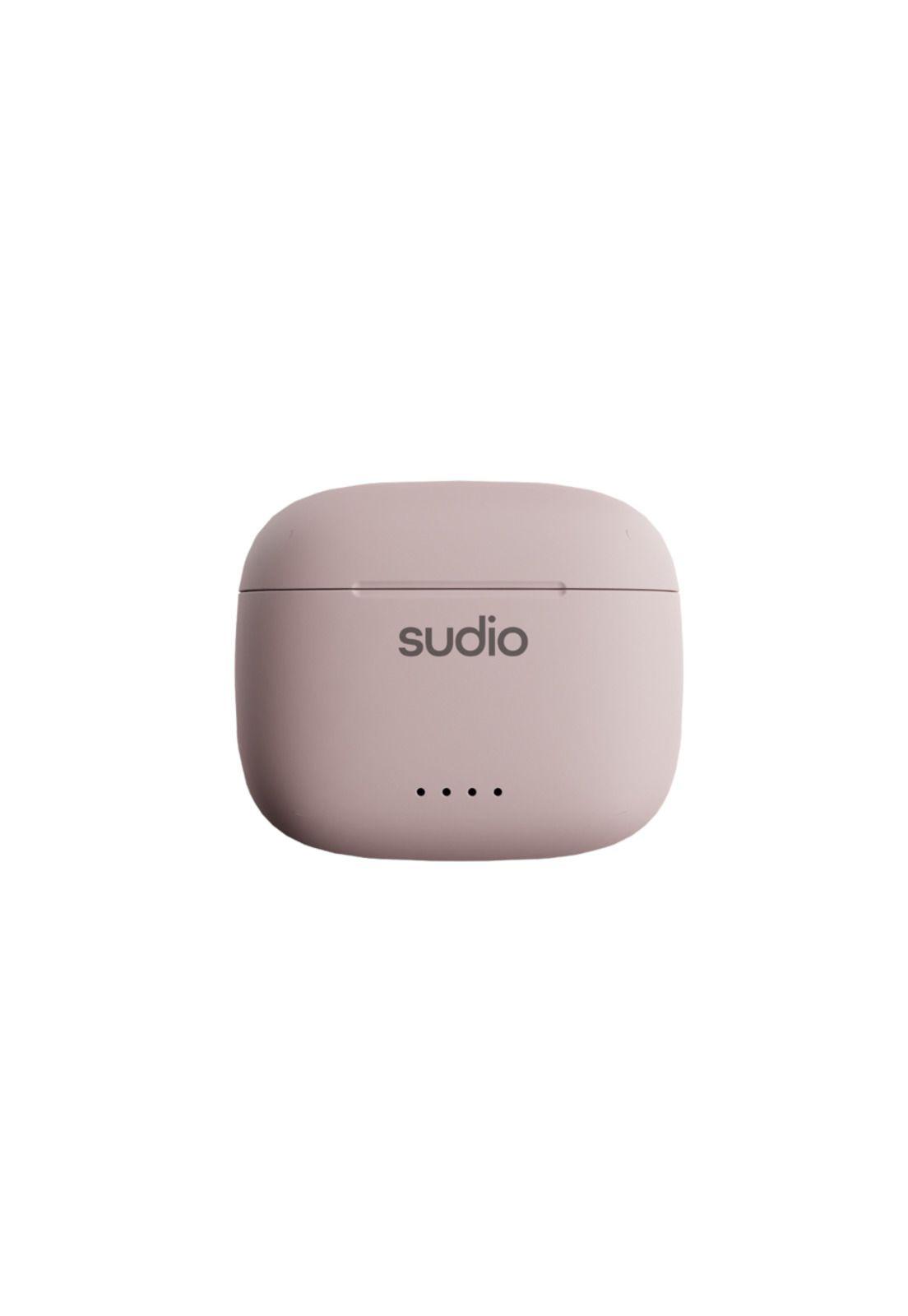 Audífonos Sudio Premium Line Earphones A1 TWS MIDNIGHT PINK-3