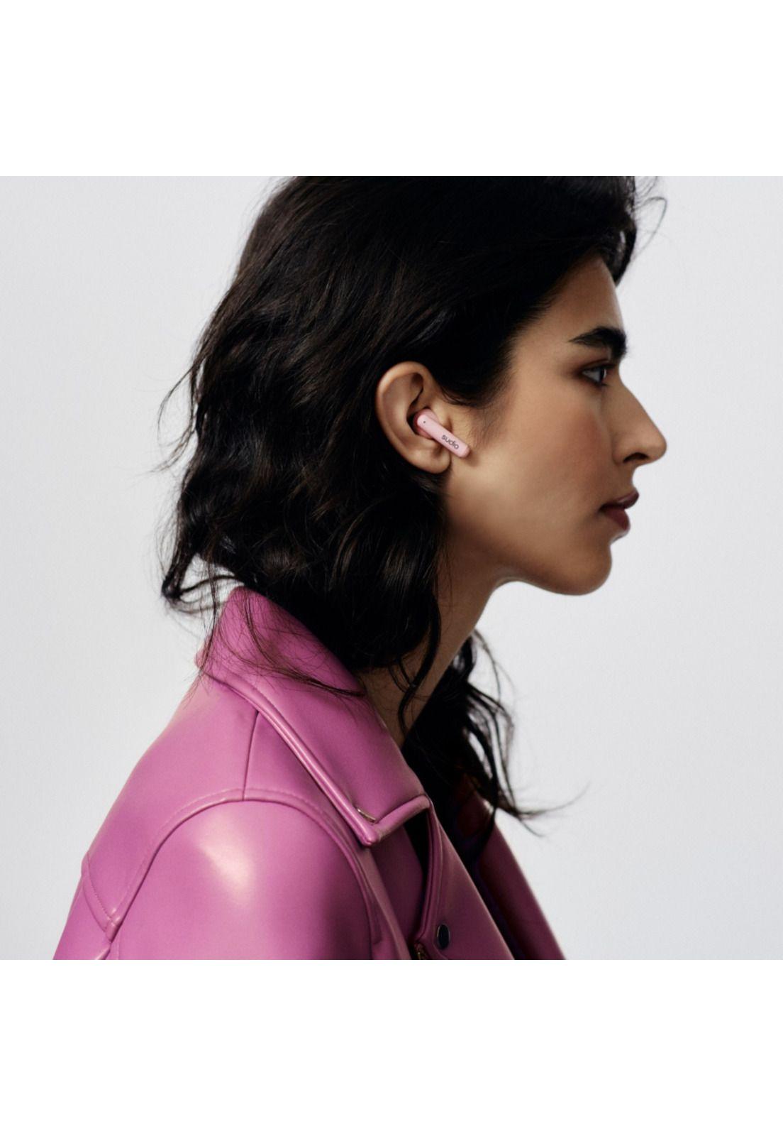 Audífonos Sudio Premium Line Earphones A1 TWS MIDNIGHT PINK-5