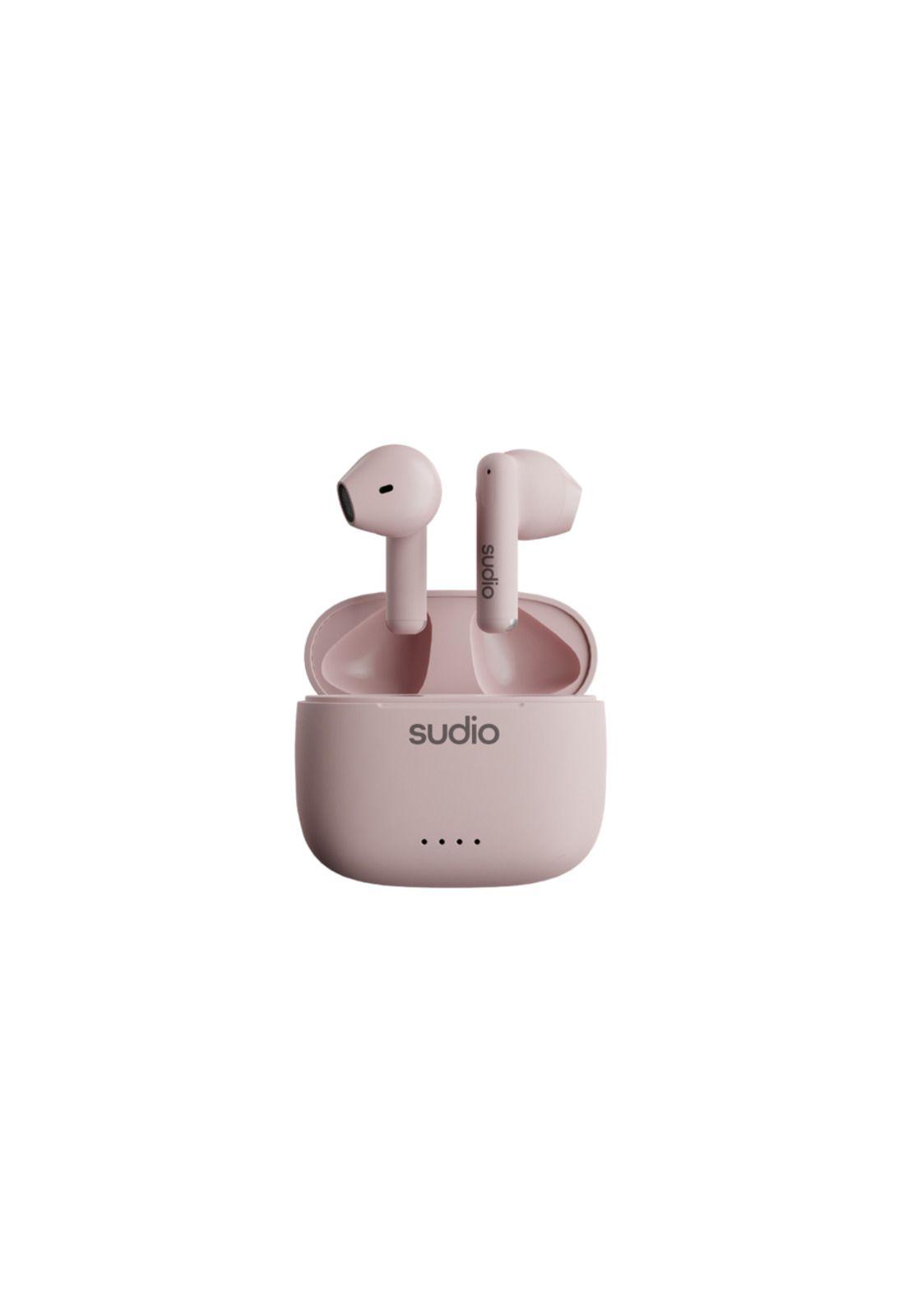 Audífonos Sudio Premium Line Earphones A1 TWS MIDNIGHT PINK-6