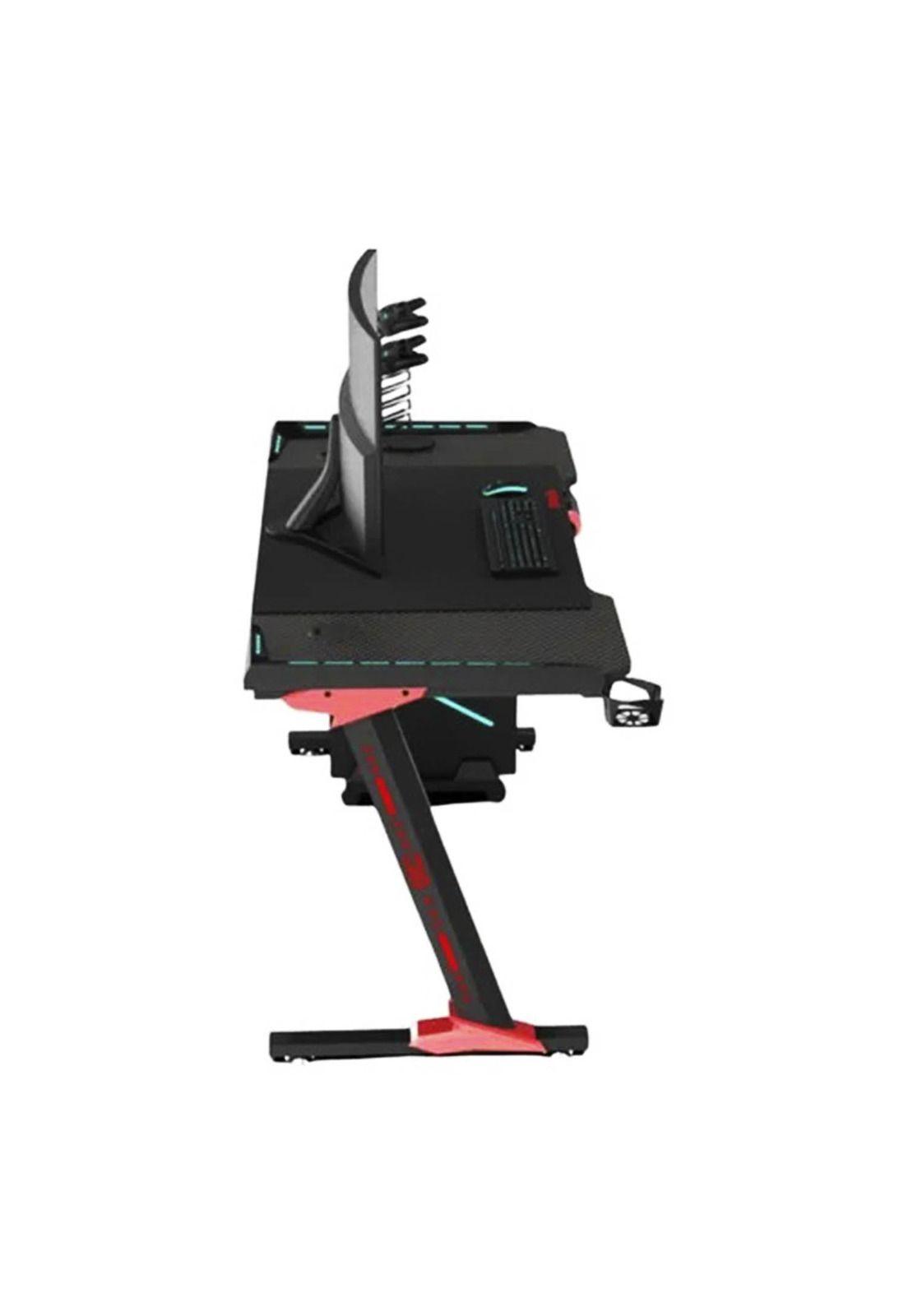 Escritorio Gamer Tipo Z con Iluminación RGB LED + GTC-5
