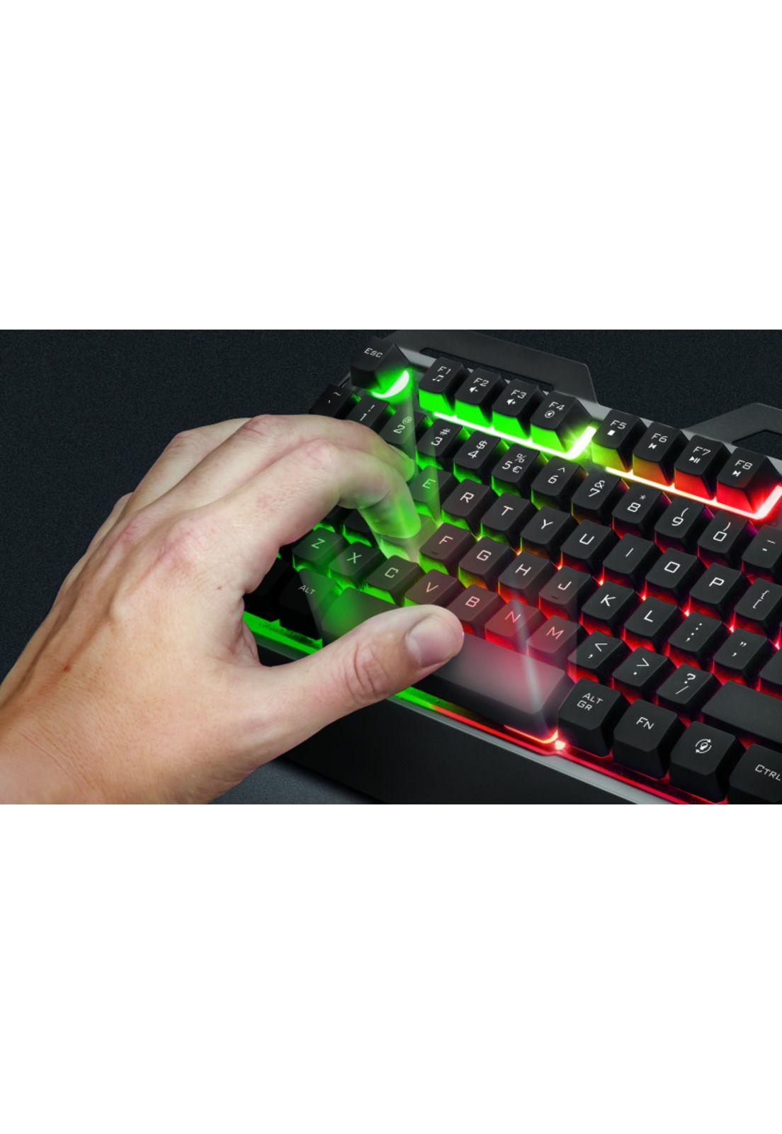 Teclado Gamer Trust Torac Gxt 856 RGB Multiplataformas Anti-Ghosting-5
