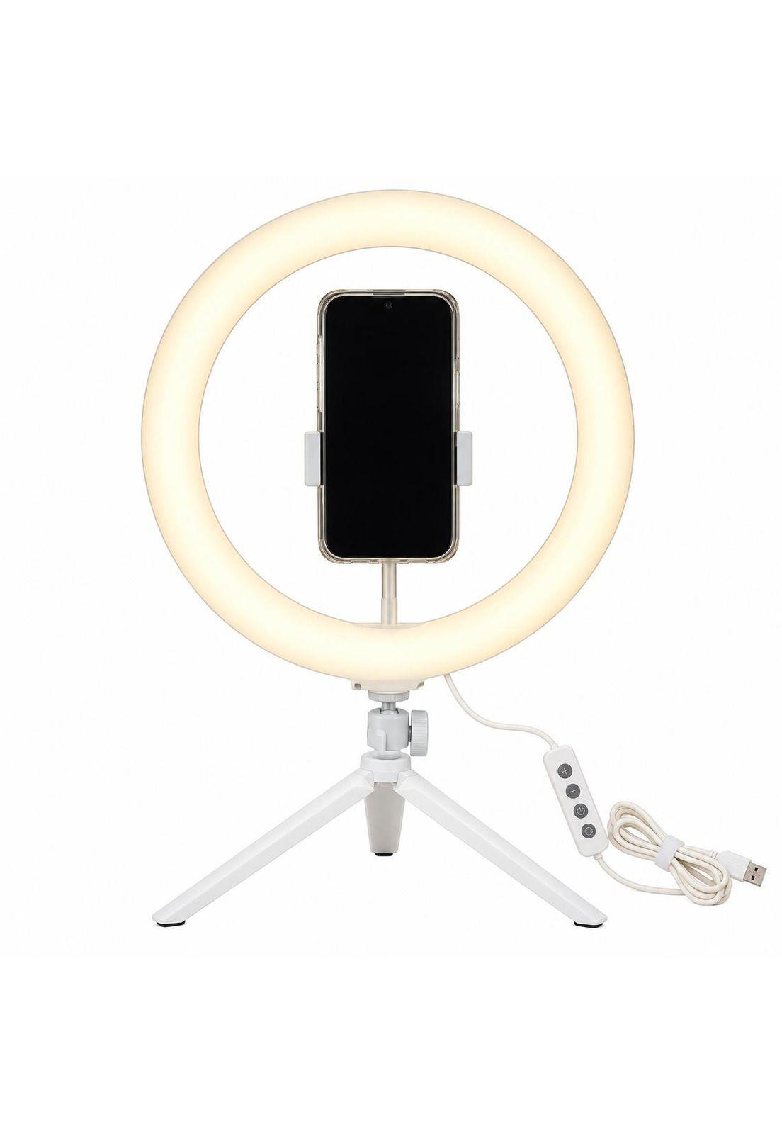 Aro de Luz Multicolor RGB 12" con Soporte para Smartphone-3