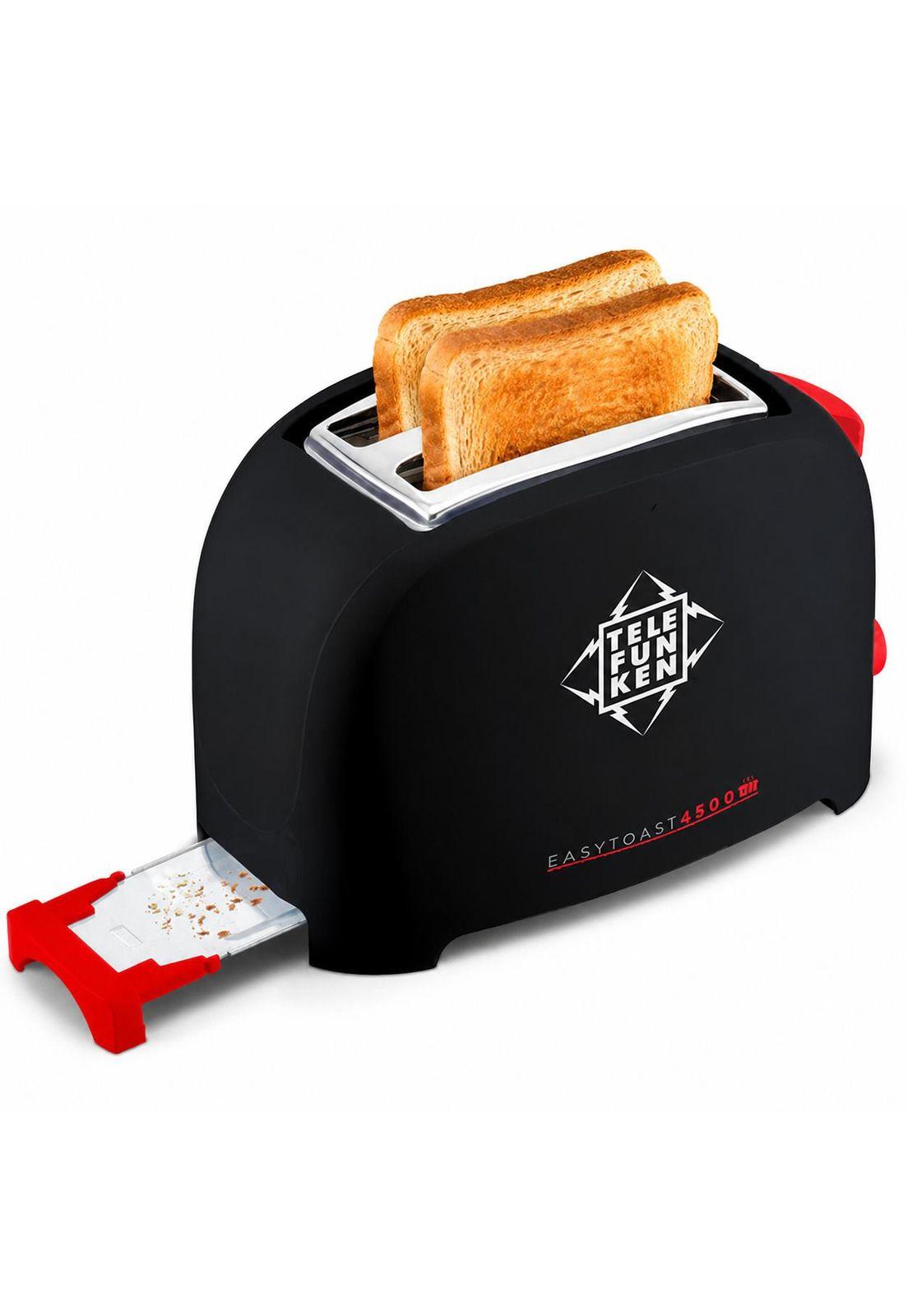 Tostador de Pan Eléctrico 900W Easy Toast 4500 Black (3en1)-3