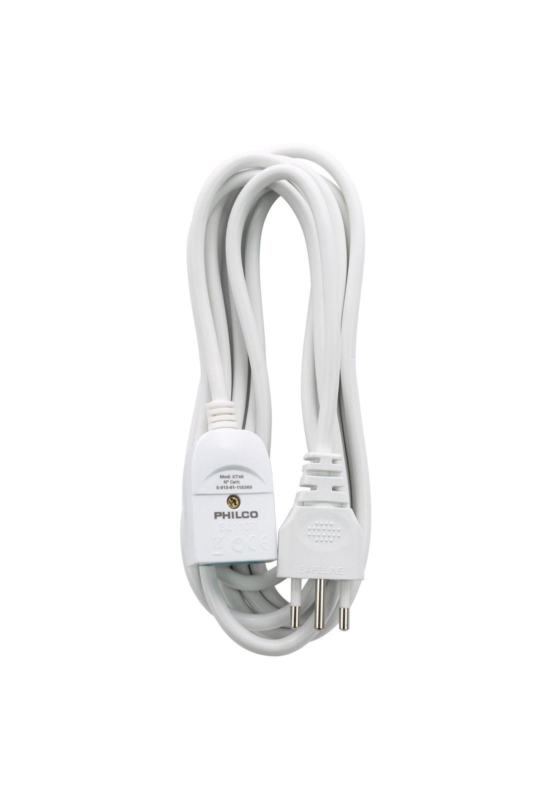 Extensión Eléctrica Alargador 5m Certificado SEC XT48 Blanco-4