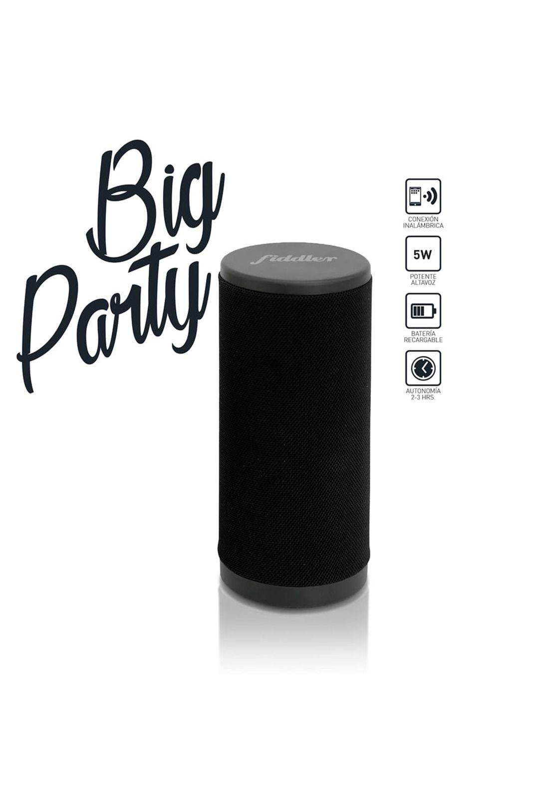 Parlante inalámbrico Portátil Big Party Bluetooth 5W Black-2