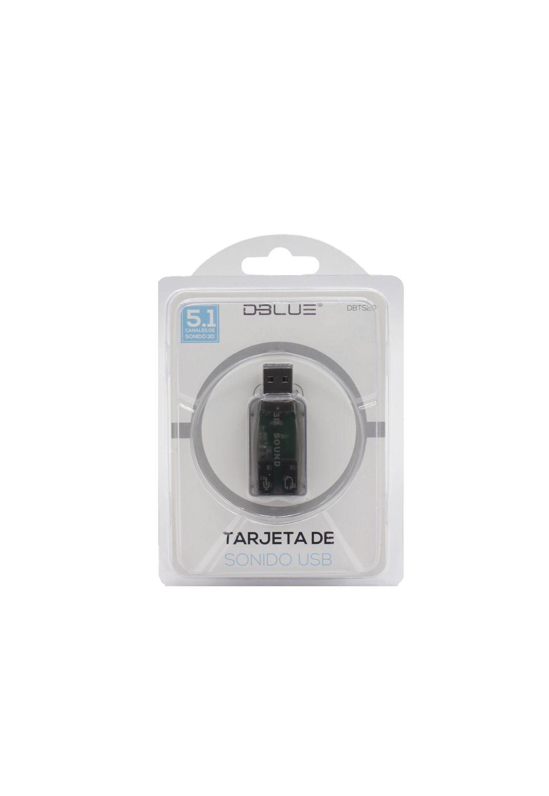 Tarjeta De Sonido Usb Universal Para Audio Y Microfono Ts20-3