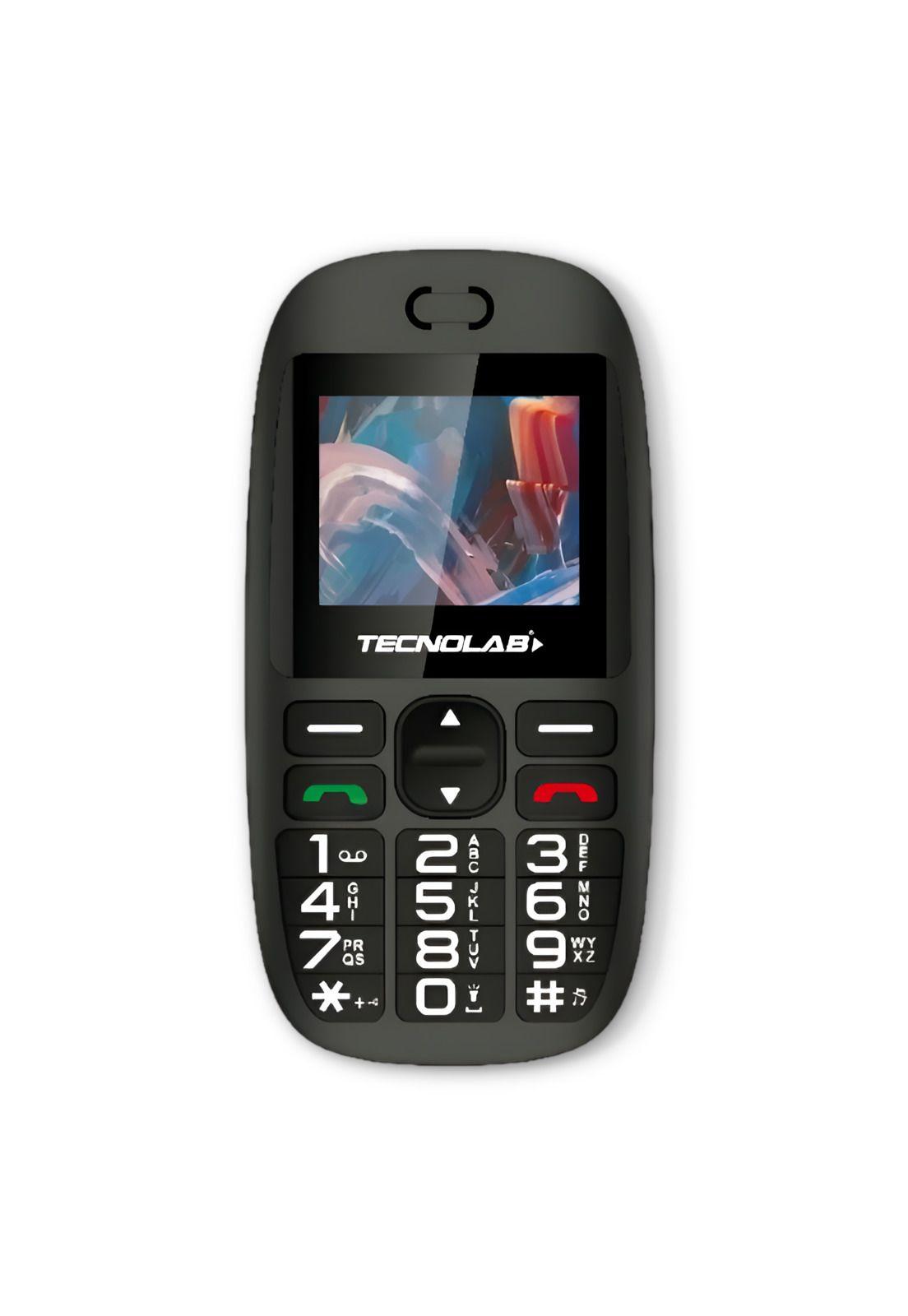 Teléfono Senior Adulto Mayor + Función S. O. S 4G Black 486B-1