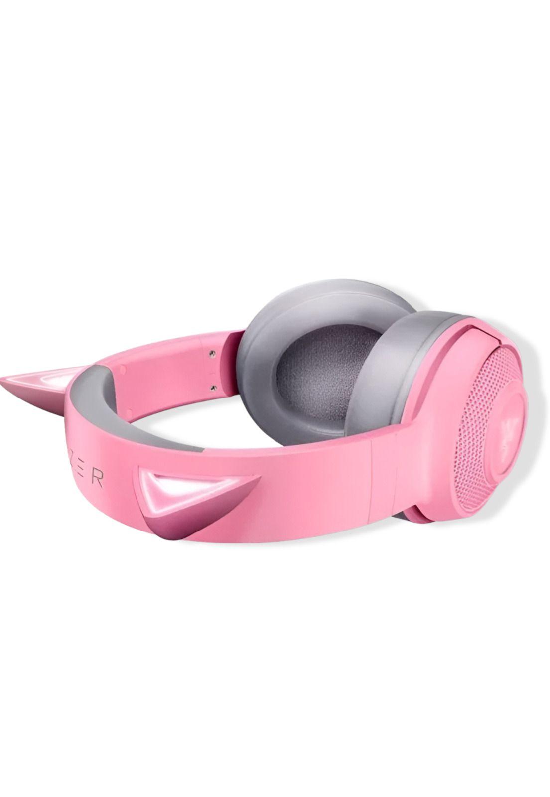 Audifonos Razer Rosado Kraken Bluetooth Kitty Gamer Edition-2