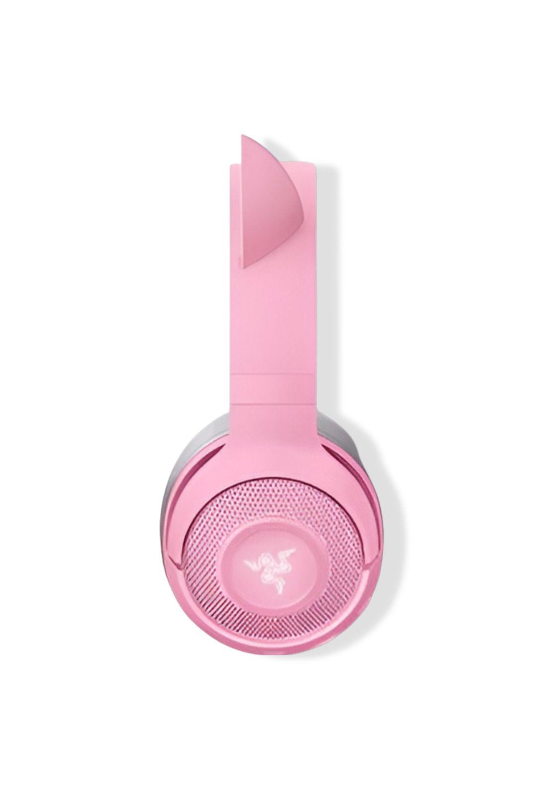 Audifonos Razer Rosado Kraken Bluetooth Kitty Gamer Edition-3