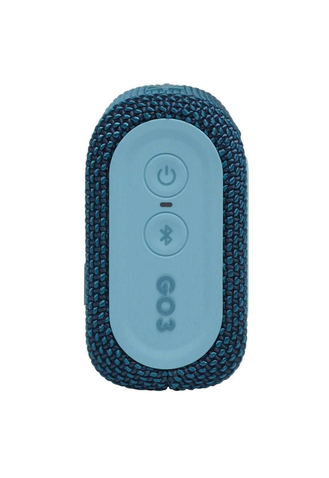 Parlante Portatil JBL Go 3 WaterProof Blue Edition-3