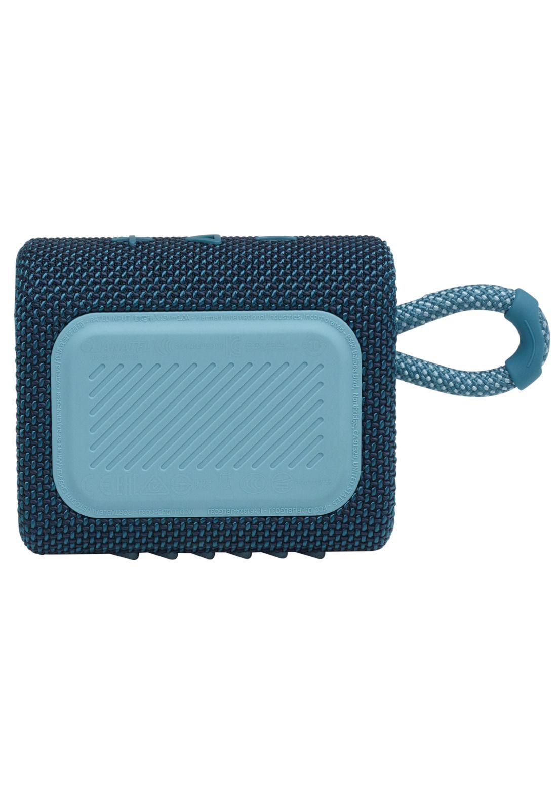 Parlante Portatil JBL Go 3 WaterProof Blue Edition-5