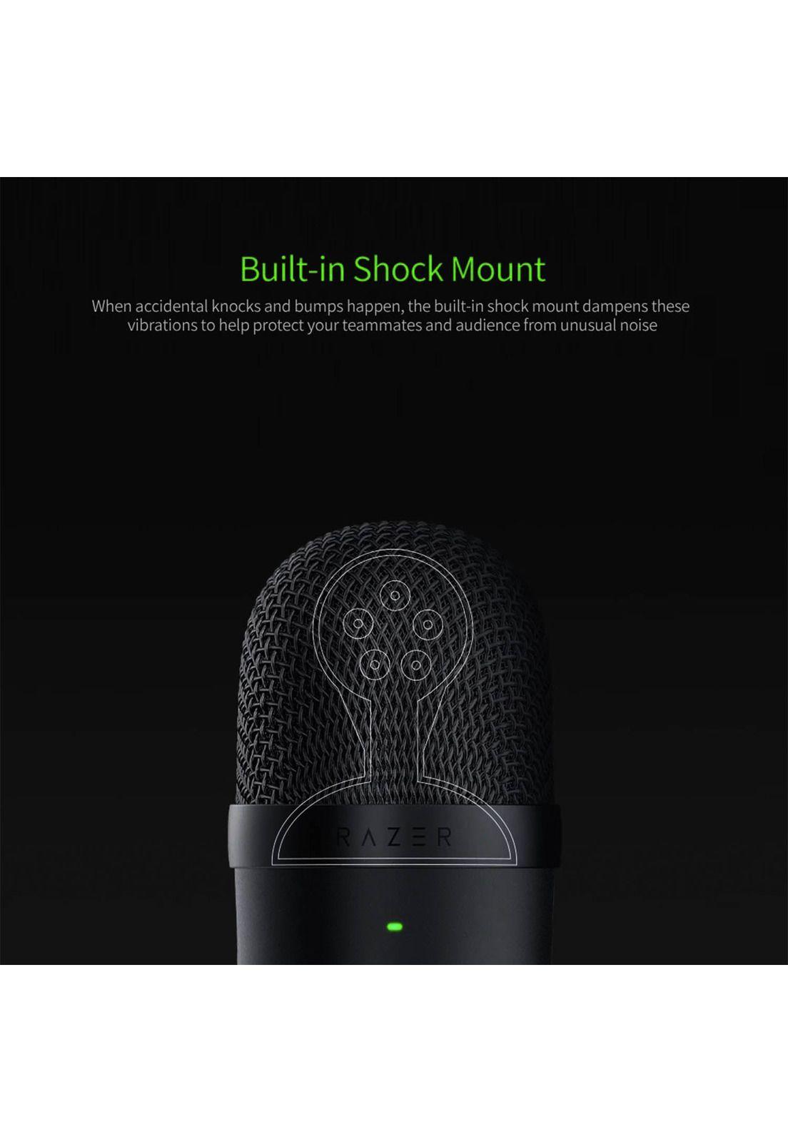 Microfono Razer Seiren Pink Mini Ultra Quart Condensador-4
