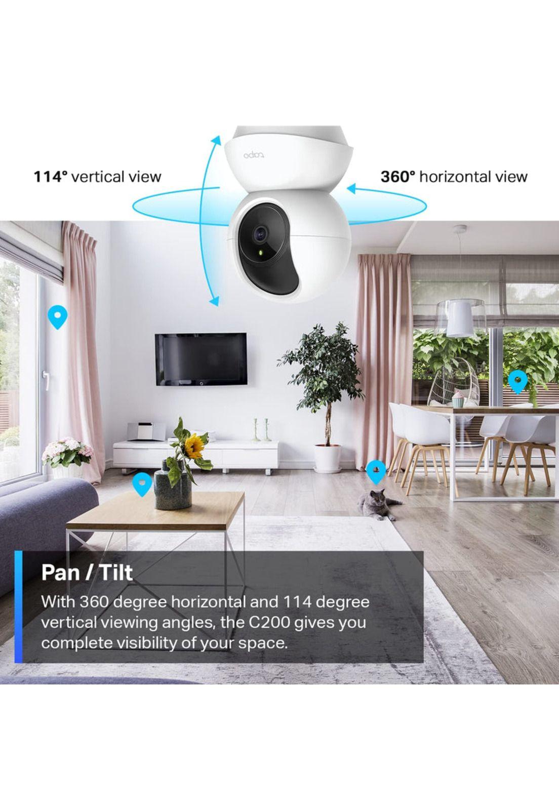 Camara Wifi Rotatoria Tapo TP-Link 1080p Full HD C200 Robot-9