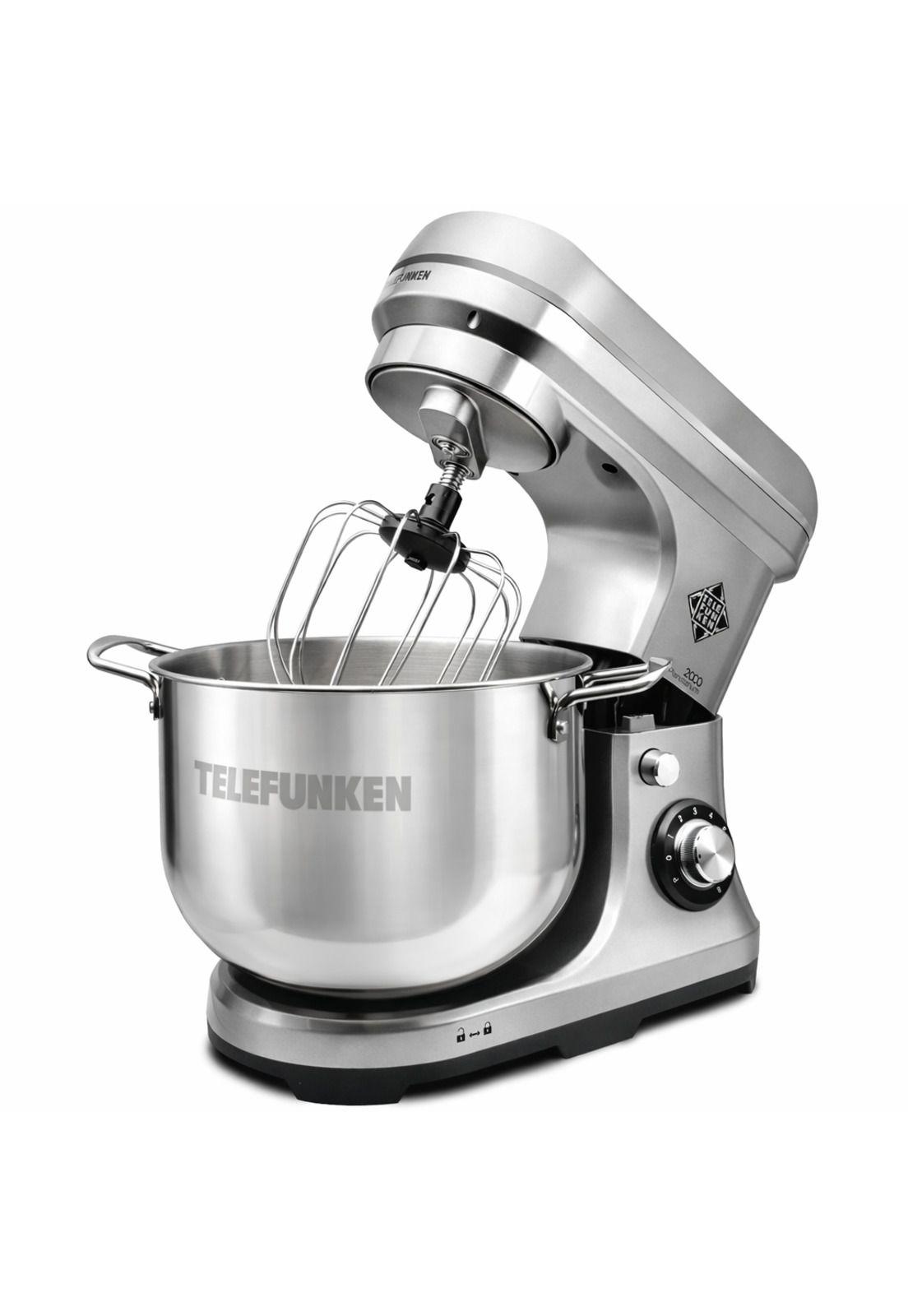 Batidora de Mesa Planetaria Telefunken 2000W 10L Vintage-3