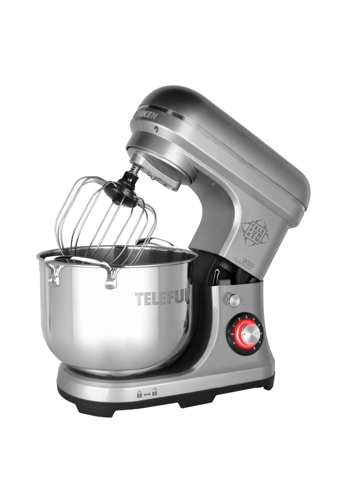 Batidora de Mesa Planetaria Telefunken 2000W 10L Vintage-4