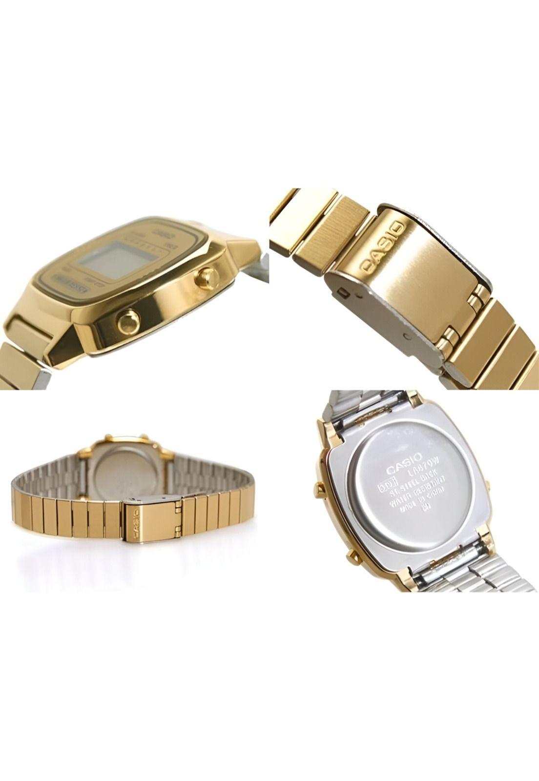 Reloj de Mujer Casio Gold LA670WGFA-9DF-4