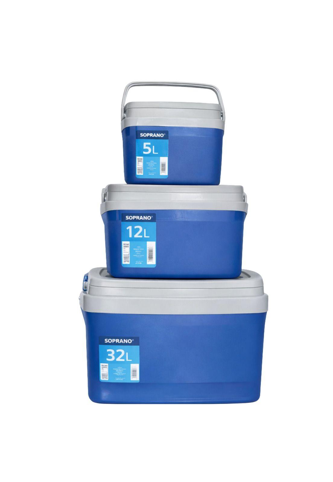 Pack Nevera Cooler 3x1 Deluxe Edition Soprano 32L/12L/5L BL-3