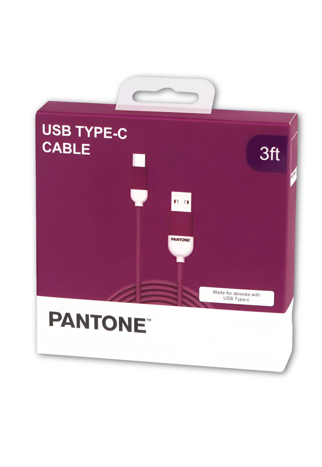 Cable De Datos Type-C Reforzado 1M Pantone Android Auto Mora-0