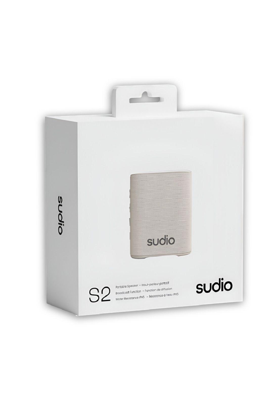 Parlante Sudio Premium S2 TWS Bluetooth White Edition 7H-0