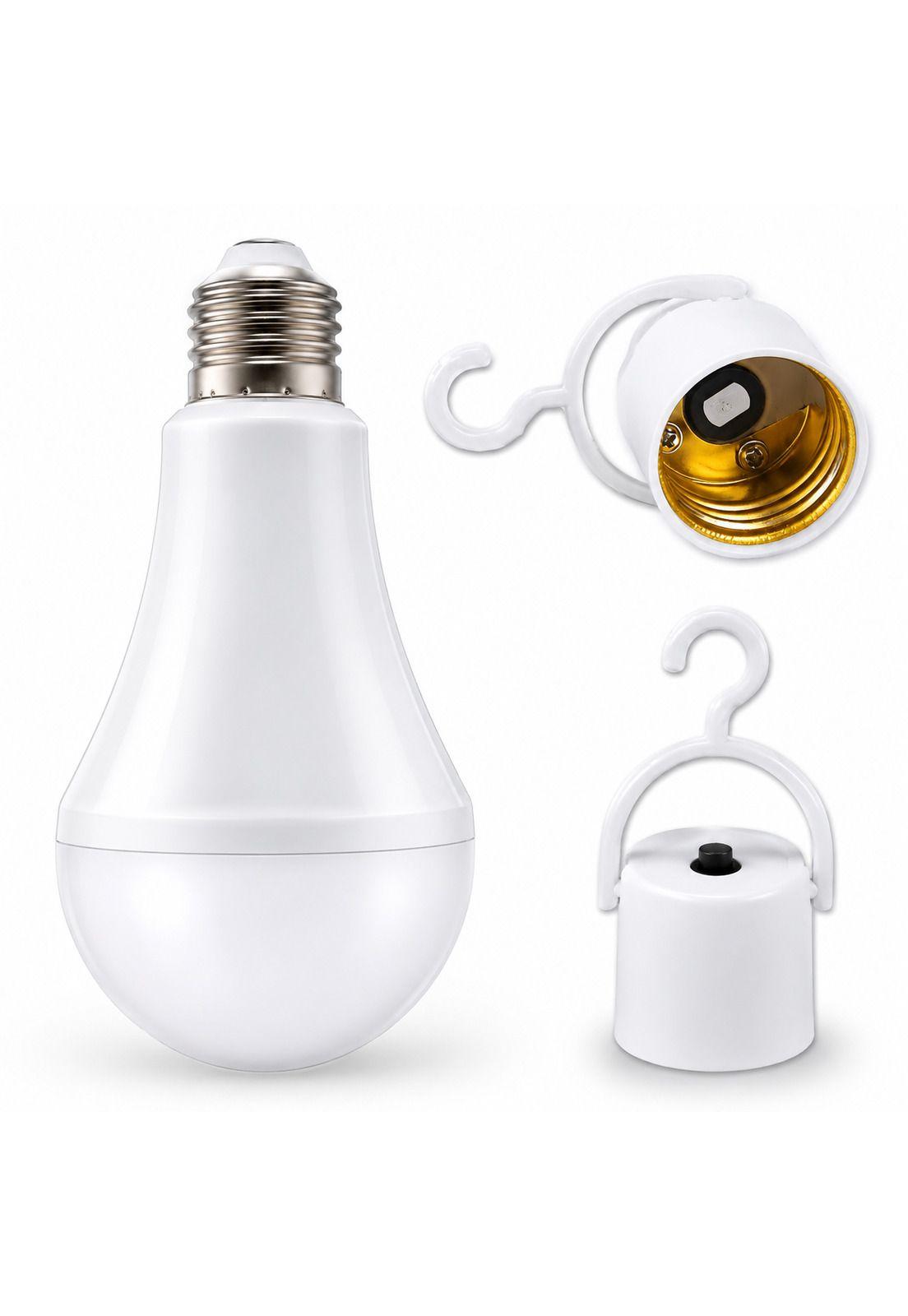 Ampolleta LED Recargable de Emergencia Wellmax Super Nova 9W-2