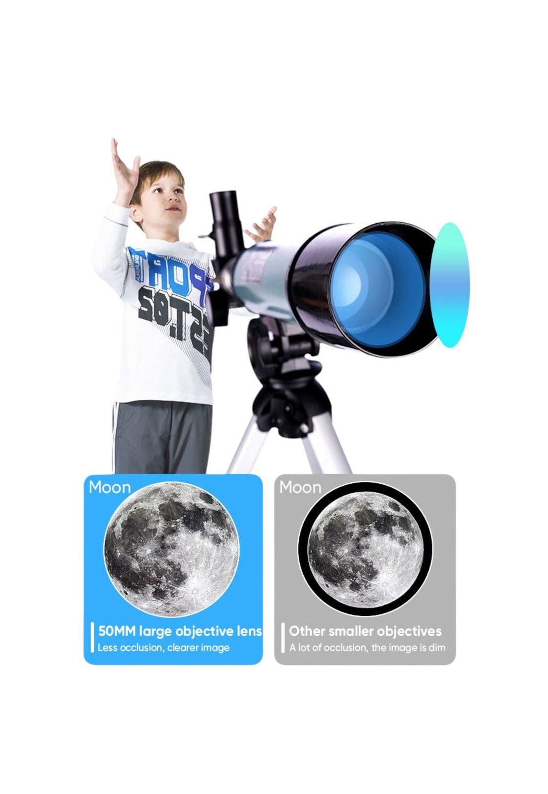 Telescopio Astronómico Monocular 90X HD de Aluminio TL-070-7