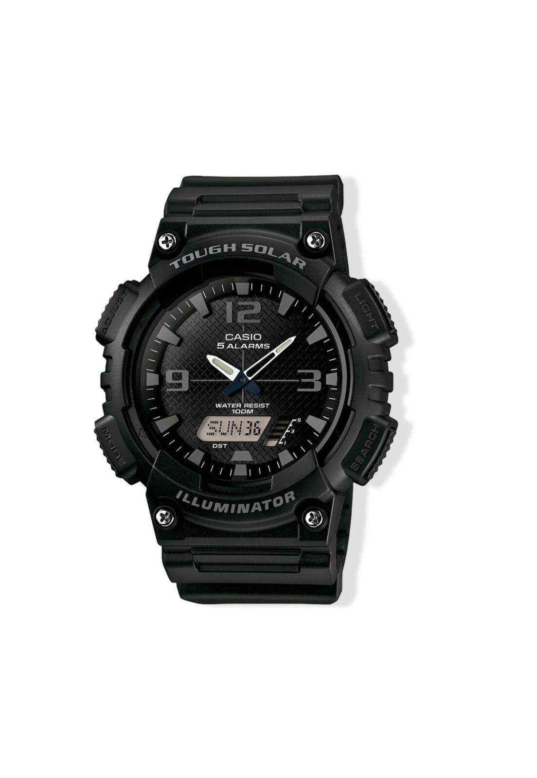 Reloj Casio Solar de Hombre AQ-S810W-1A2VDF Sport Line Black-2