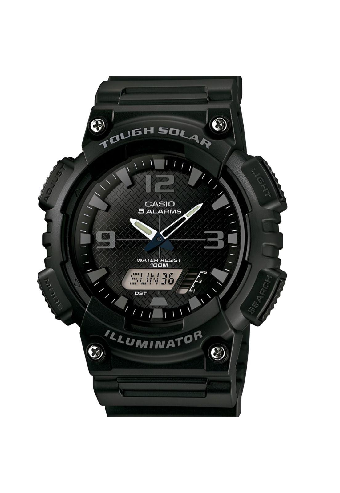 Reloj Casio Solar de Hombre AQ-S810W-1A2VDF Sport Line Black-3