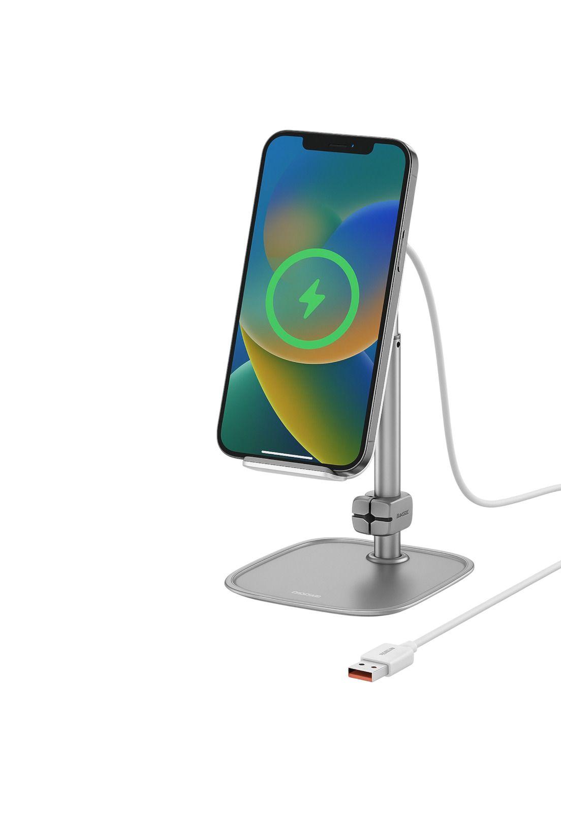 Soporte Smartphone y Tablet Desk con Carga Inalámbrica 15W-8