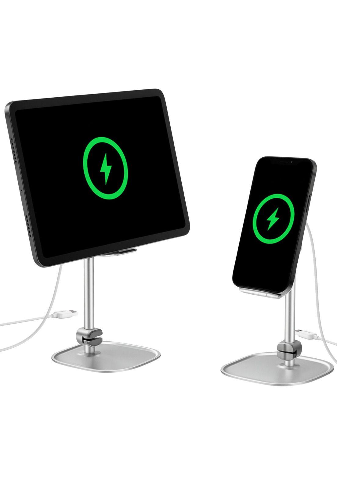 Soporte Smartphone y Tablet Desk con Carga Inalámbrica 15W-8