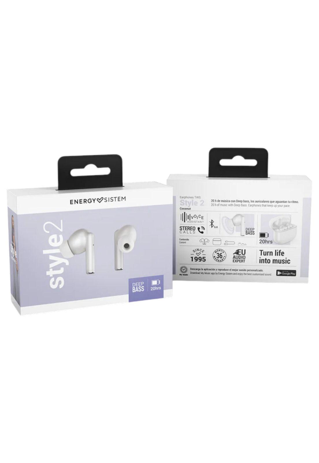 Audifonos Bluetooth TWS Energy Sistem Style 2 Perl Deep Bass 20Hrs-8