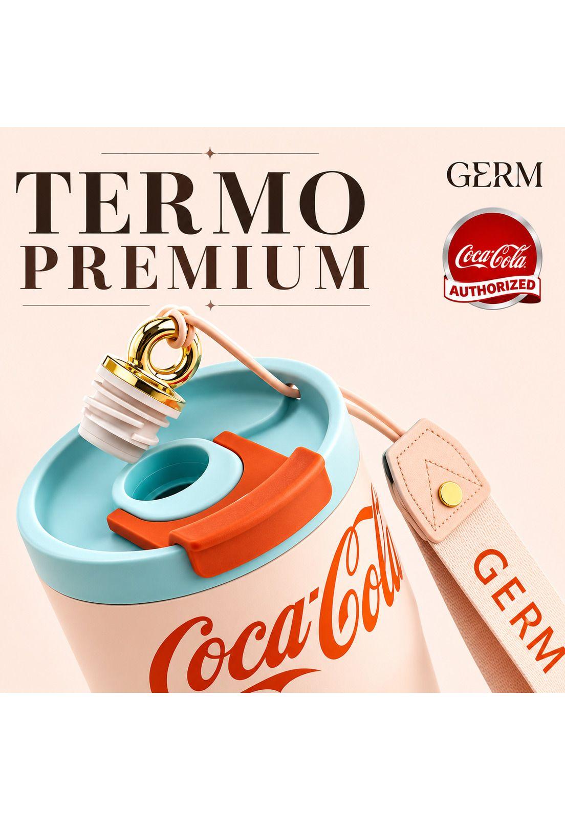 Vaso Mug Térmico GERM Coca-Cola Pink Inoxidable 700 ML-2