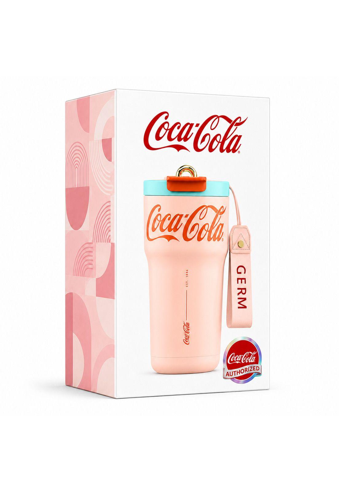 Vaso Mug Térmico GERM Coca-Cola Pink Inoxidable 700 ML-5