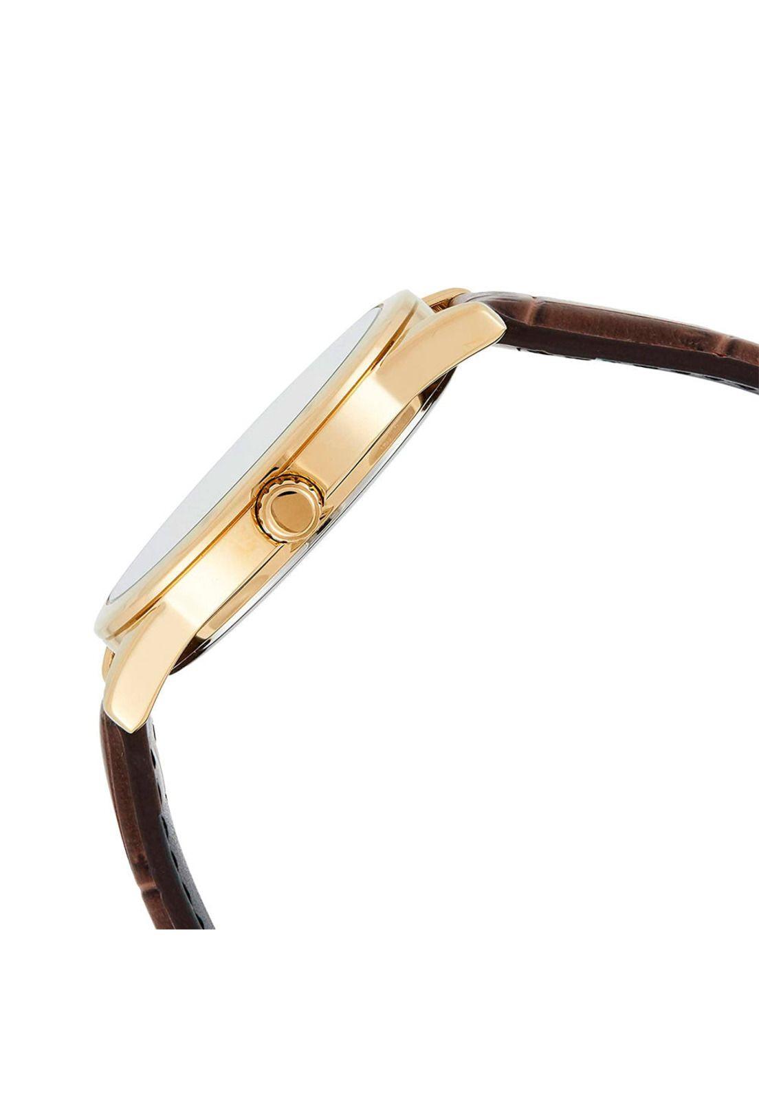 Reloj Casio Hombre Gold Cuero Mtp-V001Gl-9Budf-2