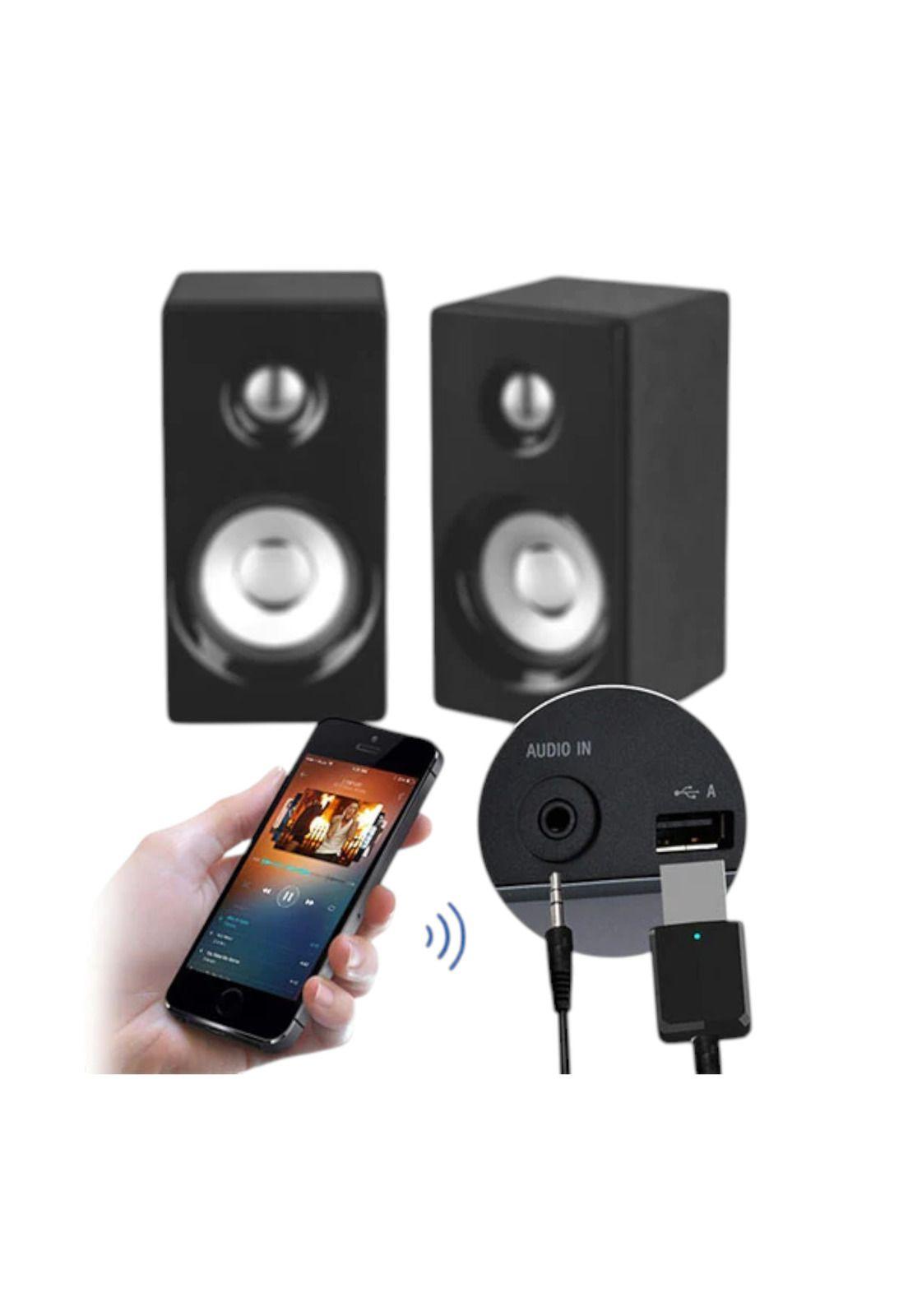 Transmisor y Receptor Bluetooth de Audio y Datos RX - TX  BT 5.0 Pantalla LCD-7