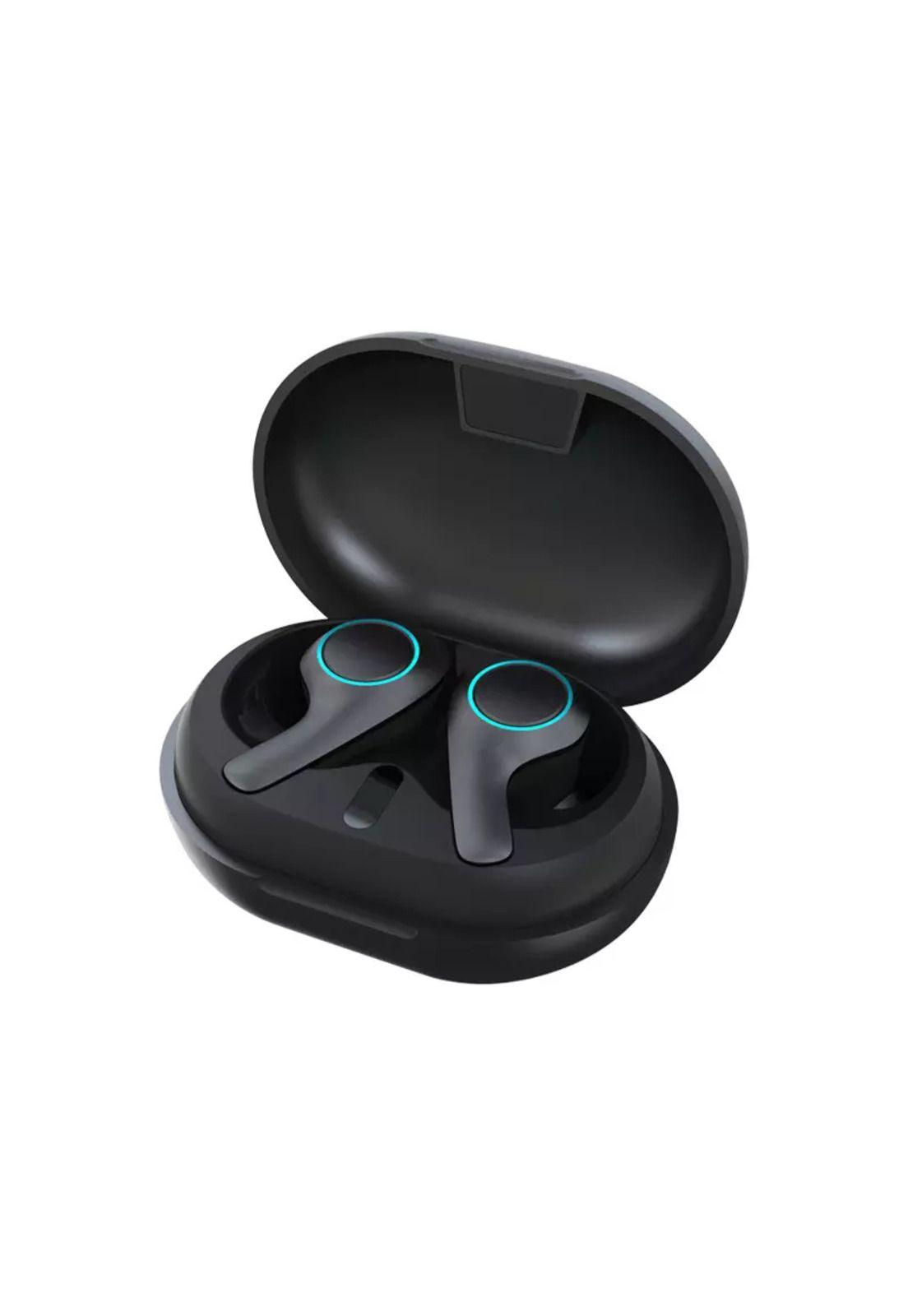 Audifonos Earbuds Inalambricos TWS Touch USB C Black Edition-4