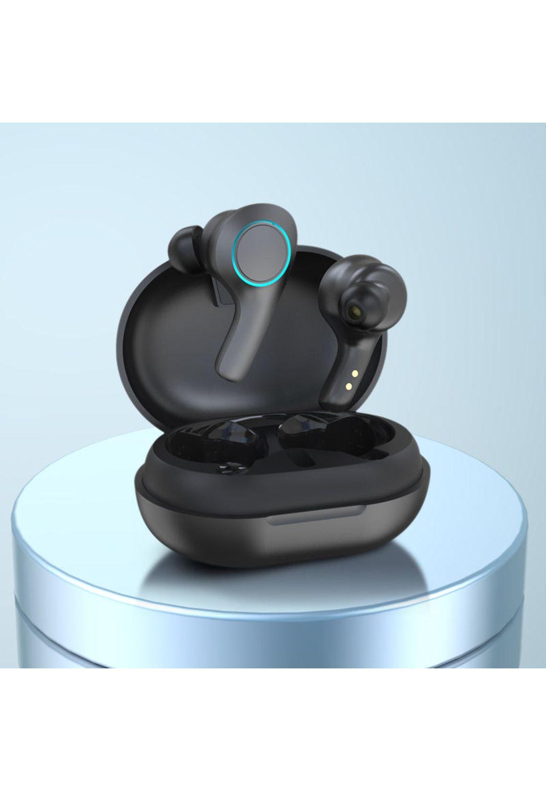 Audifonos Earbuds Inalambricos TWS Touch USB C Black Edition-9