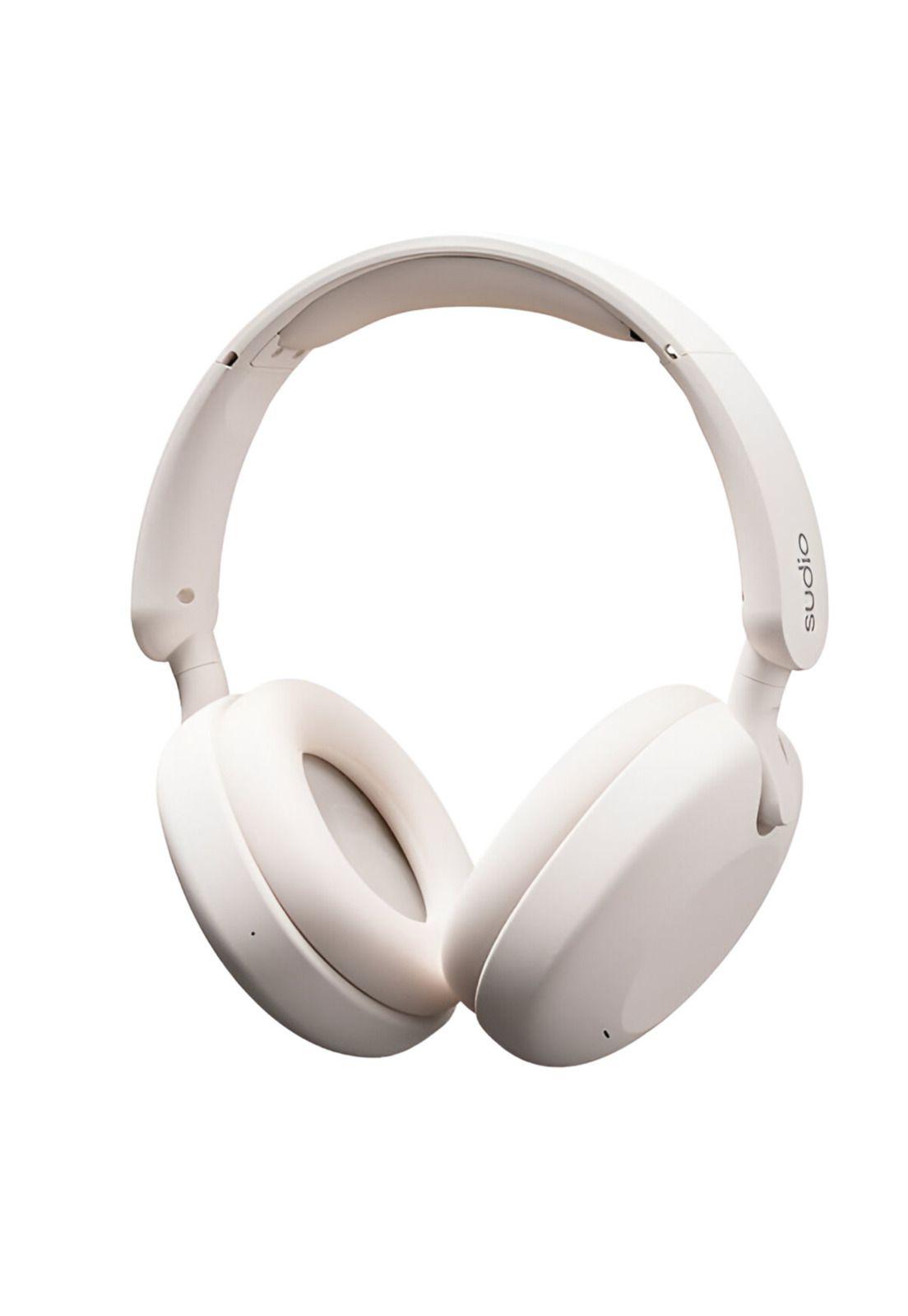 Audífonos Sudio Premium K2 BT Hybrid ANC White 60h Autonomía-4