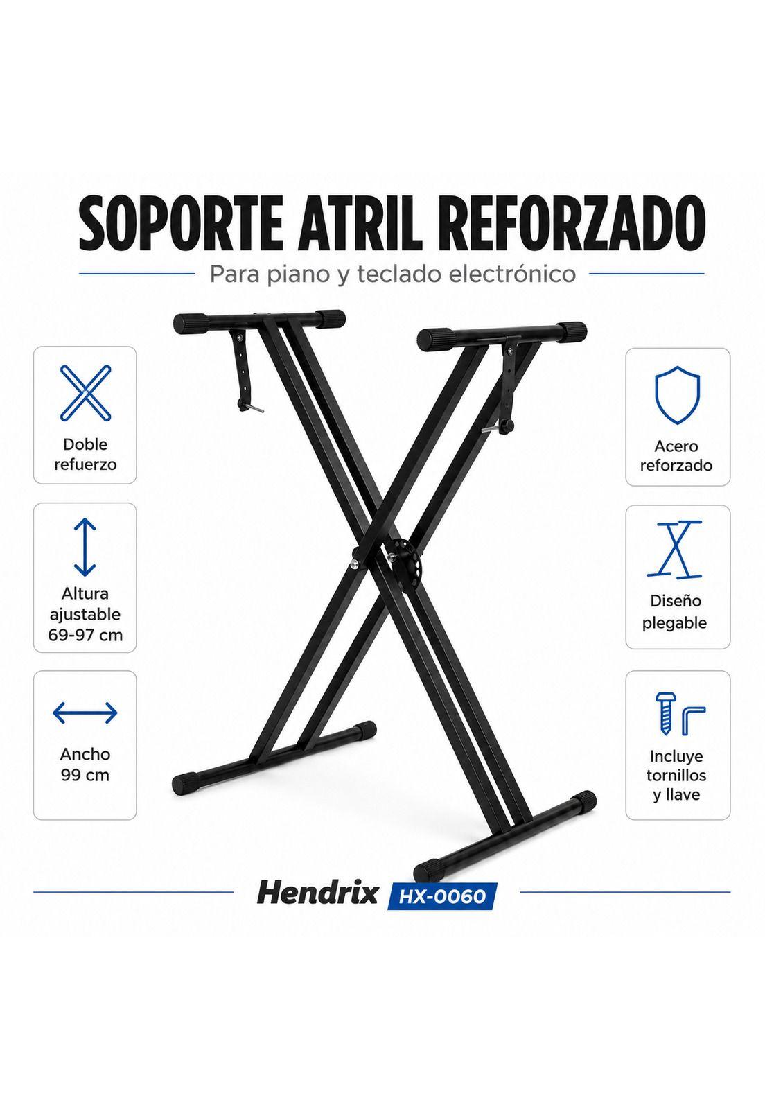 Soporte Atril Para Pianos y Teclados Electrónicos Reforzado-5