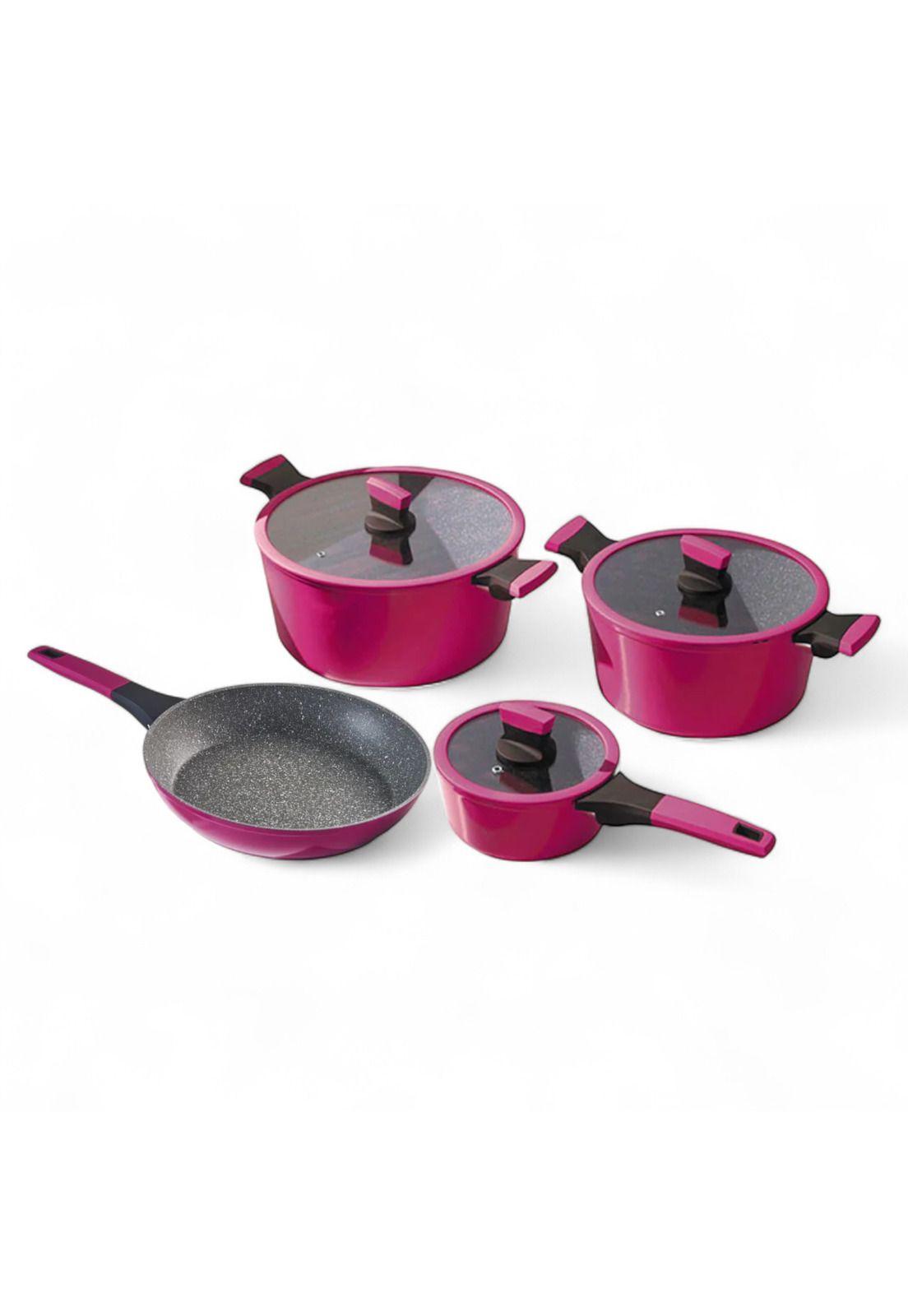 Pack Batería de Cocina Profesional KW Marble Aluminio Cherry-6