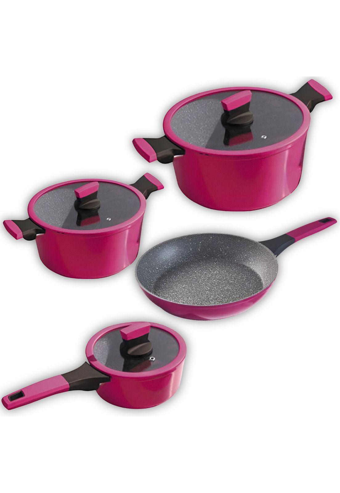 Pack Batería de Cocina Profesional KW Marble Aluminio Cherry-7