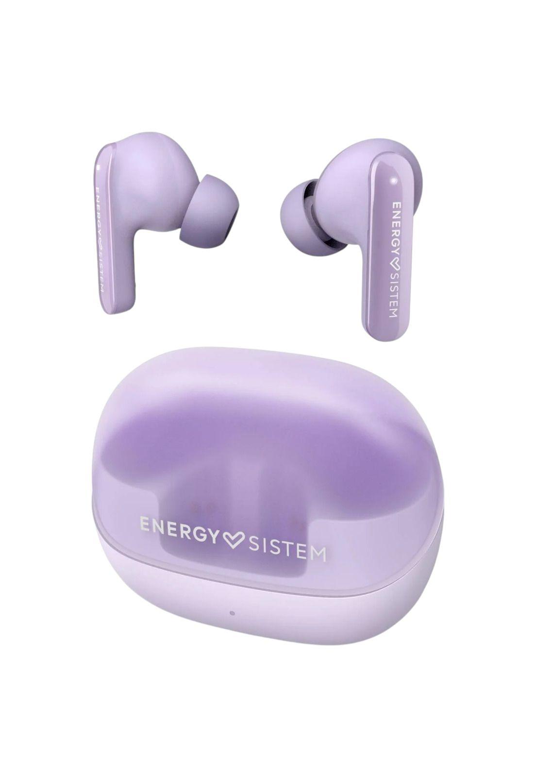Audifonos Energy Sistem TWS Serenity ANC Violet 25H Autonomy-3